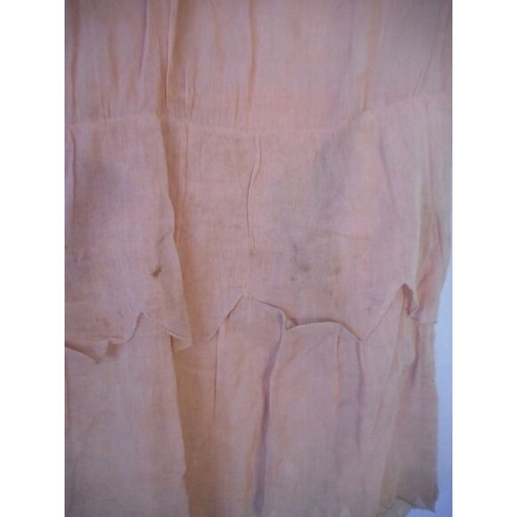 Antique 1940s Child's Dusty Pink Tunic shift dress handmade - Picture 2 of 9